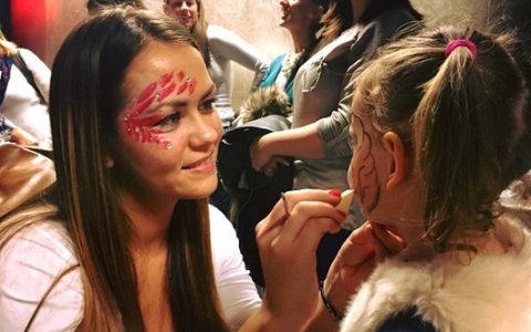 Facepainting Kinderschminken Frankfurt Rheinmain