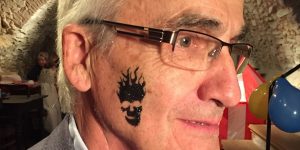 Glitzertattoo Opa Kinderbetreuung Zwingenberg