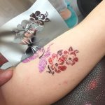 Glitzer Tattoos Kinderbetreuung Bergstraße