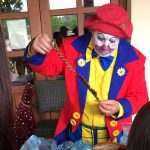 Clown Papierschneidekunst Firmenevent Familienevent Frankfurt