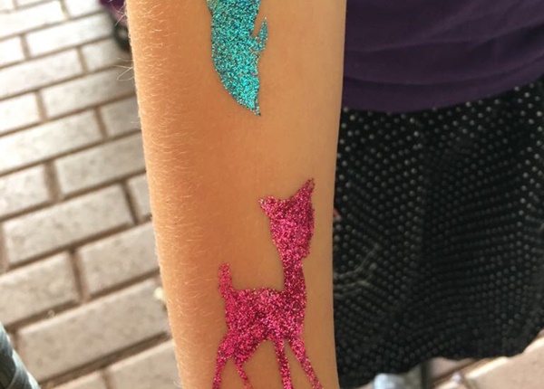 Glitzertattoos