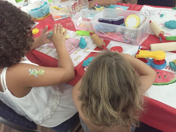 Knete Kinderbetreuung auf Hochzeiten