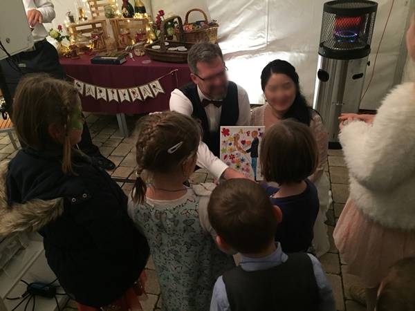 Kinderbetreuung auf Hochzeit