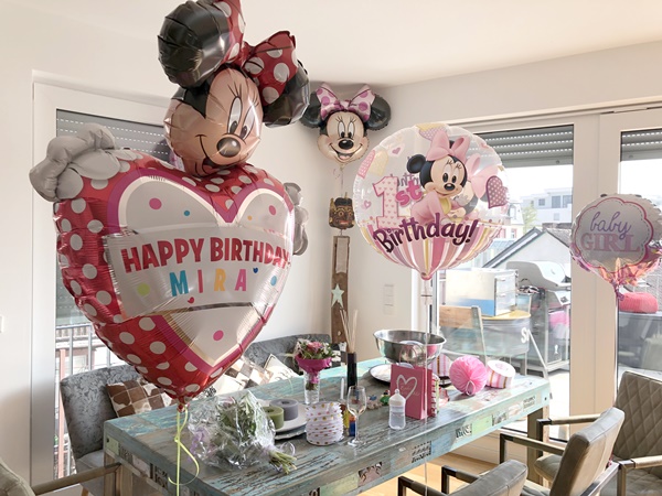 Erster Geburtstag Minnie Mouse